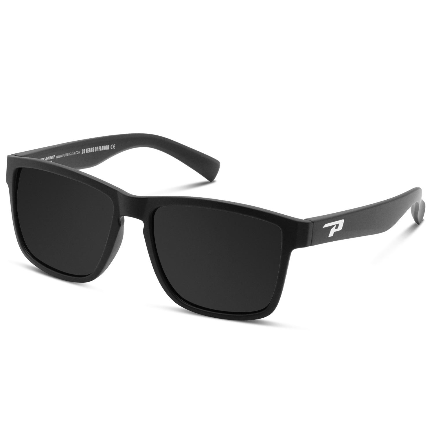 Specs By Lux Papa Sunglasses - Black/Grey Polarize Polo Ralph Lauren PH4133 XL (59 - 17) with Grey lenses and  main image 2