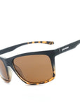 topwater sunglasses black brown tortoise fade with brown lens