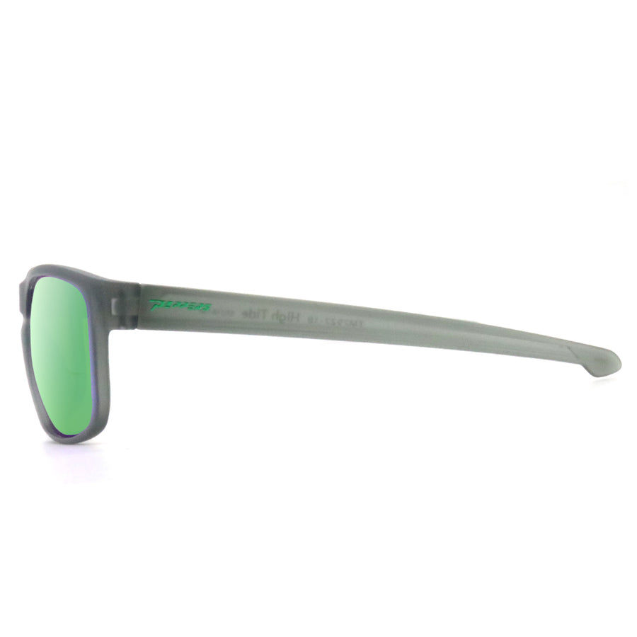Hightide sunglasses grey with rose base green mirror