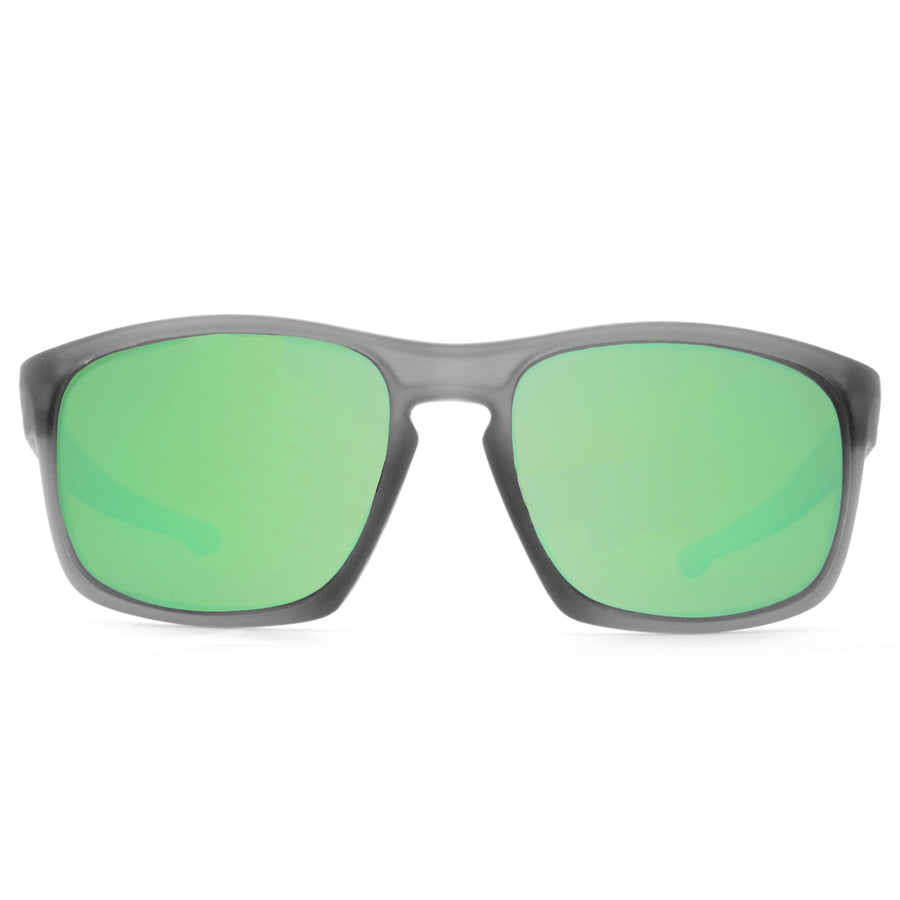 Hightide sunglasses Grey with rose base green mirror