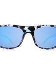 Blackfin Sunglasses Blue Tortoise Shell with Blue Mirror