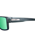 Gambler sunglasses grey with green mirror