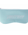 Posh soft sunglass case green