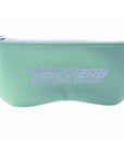 Posh soft sunglass case green