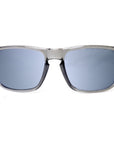 sunset blvd sunglasses crystal grey with smoked lens
