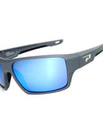 skipper sunglasses grey with blue mirror lens