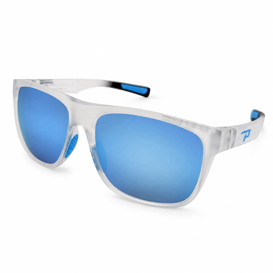 Grand Teton Crystal to Fade Black w/ Light Blue Mirror Polarized