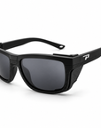 Peppers Sea Dweller 2.0 sunglasses in Matte Black Frame with Smoke Lens, three-quarter view on white