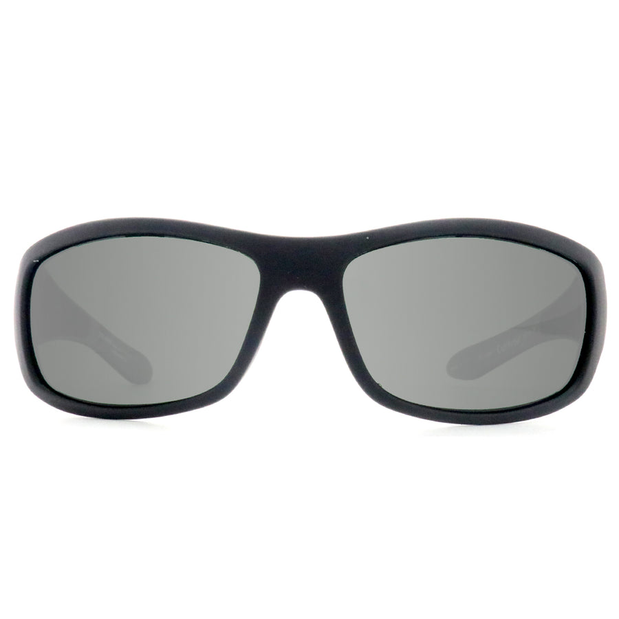 Cutthroat Sunglasses Matte Black with Smoke Lens