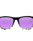 Spitfire sunglasses black fade with purple mirror