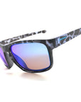 Hightide sunglasses blue tortoise chell with brown base blue mirror