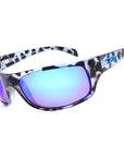 Blackfin Sunglasses Blue Tortoise Shell with Blue Mirror