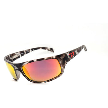 Blackfin Sunglasses Tortoise Shell with Red Mirror