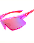 shreddator sunglasses pink with pink violet mirror 