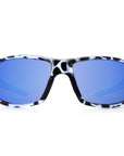 Mission sunglasses Blue tortoise with blue mirror