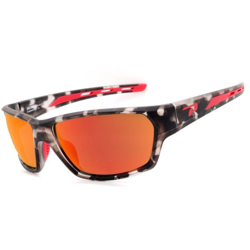 Misson sunglasses Tortoise with Red Mirror