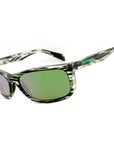 Daybreak Sunglasses Stripes with green mirror