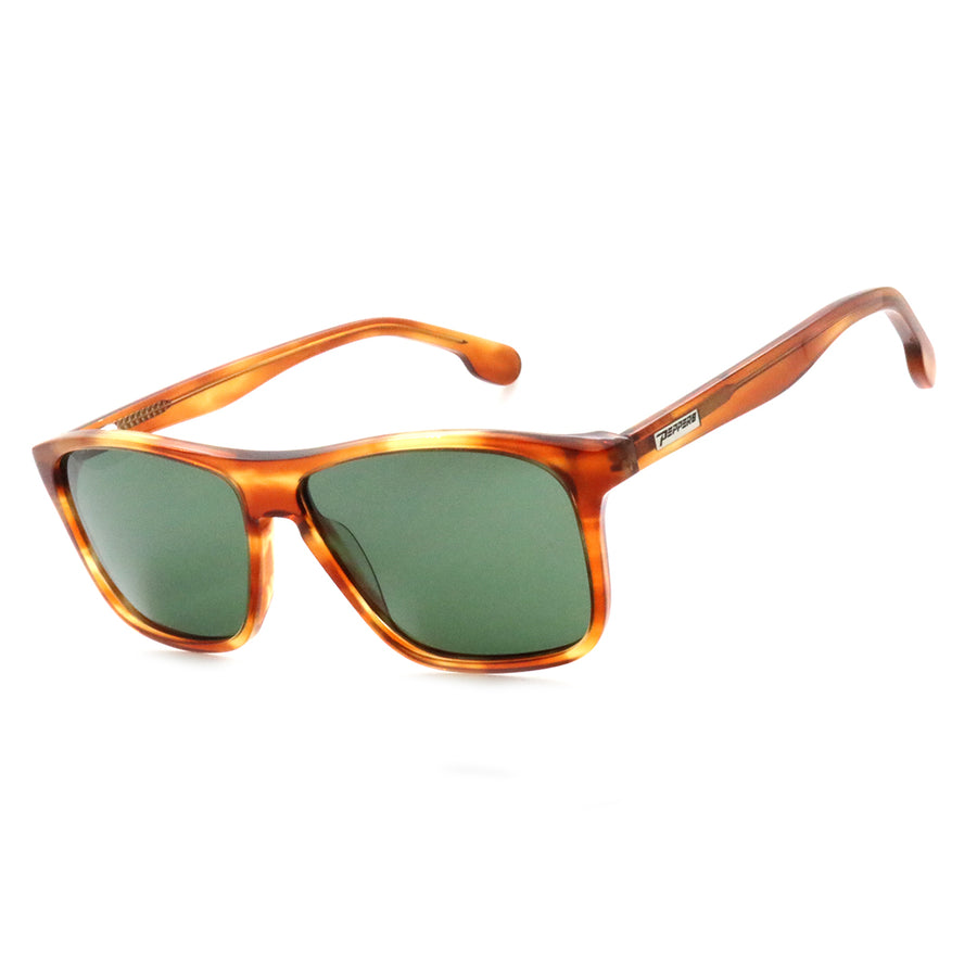 riptide sunglasses shiny caramel tortoise with g-15 polarized lens