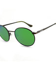 Lennon sunglasses Antique bronze with green mirror