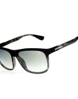Gaucho sunglasses shiny black with smoke polarizedd