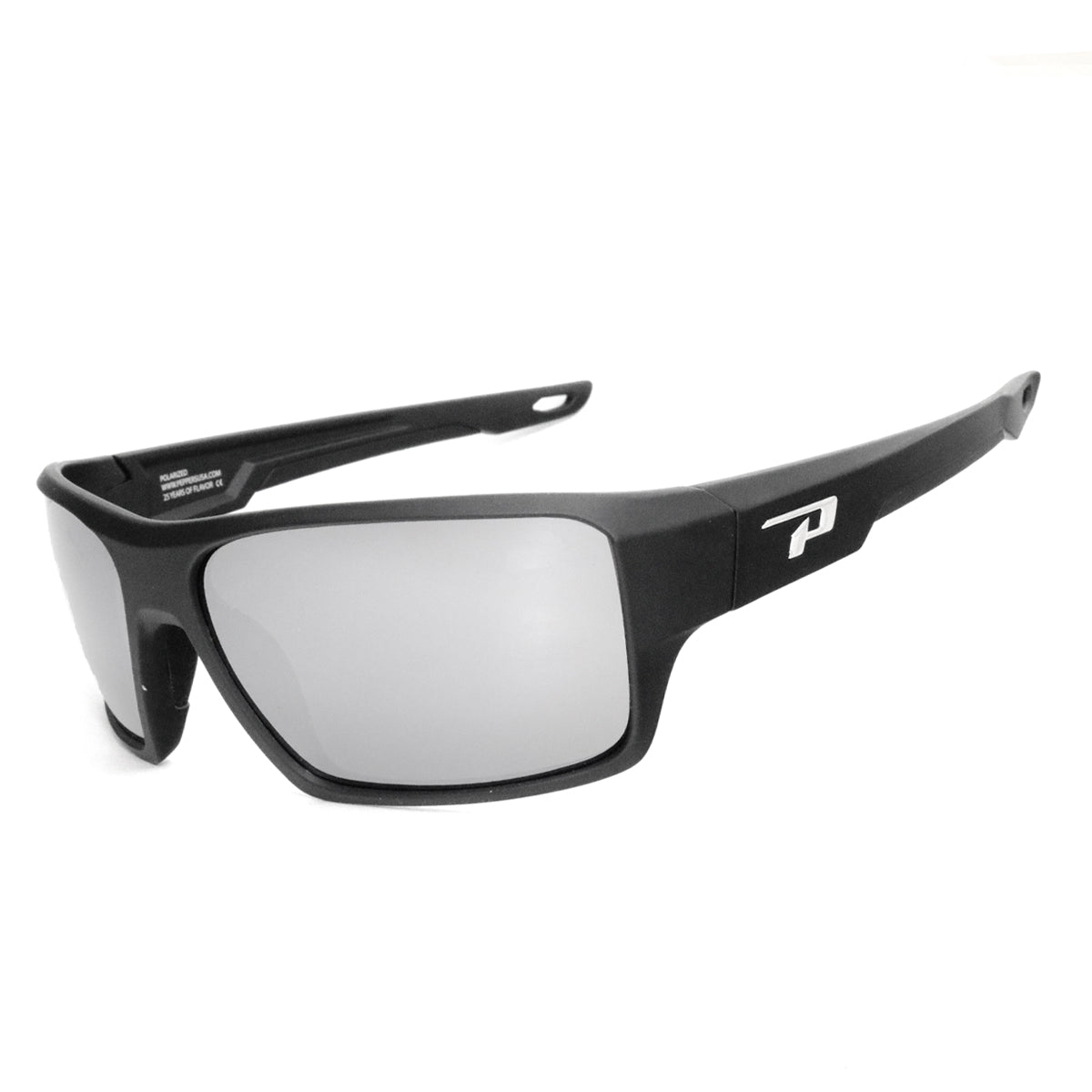 skipper sunglasses black with rose polarized black lens